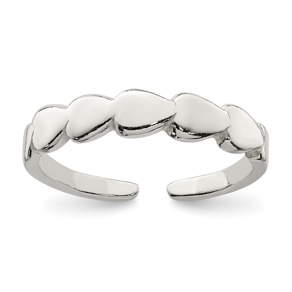 Kazi Luxury Sterling Silver Toe Ring